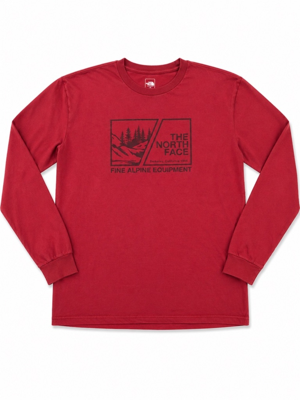 The North Face Alpine Equipment Graphic T-Shirt Red Men's Large